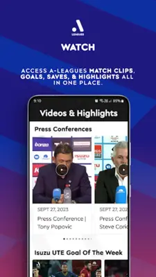 A-Leagues android App screenshot 9