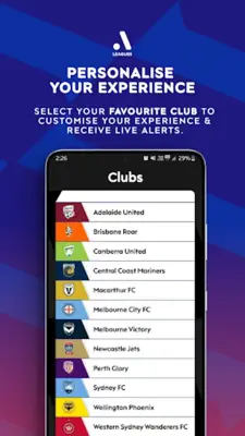 A-Leagues android App screenshot 10