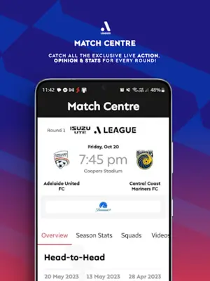 A-Leagues android App screenshot 4